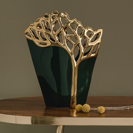 Wazon Oaktree kite z motywem kwiatowym