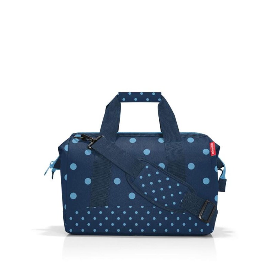 Torba allrounder M mixed dots blue, 18 l