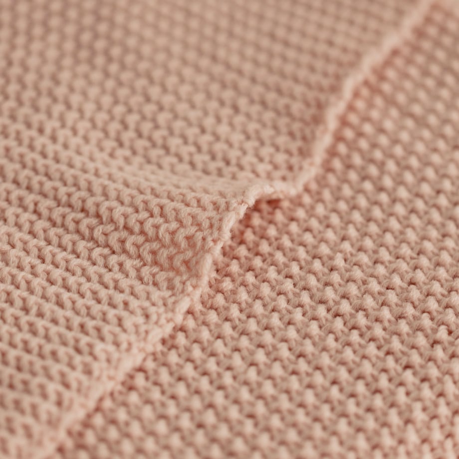 Koc jednokolorowy dzianinowy Zaldar 130x170 cm