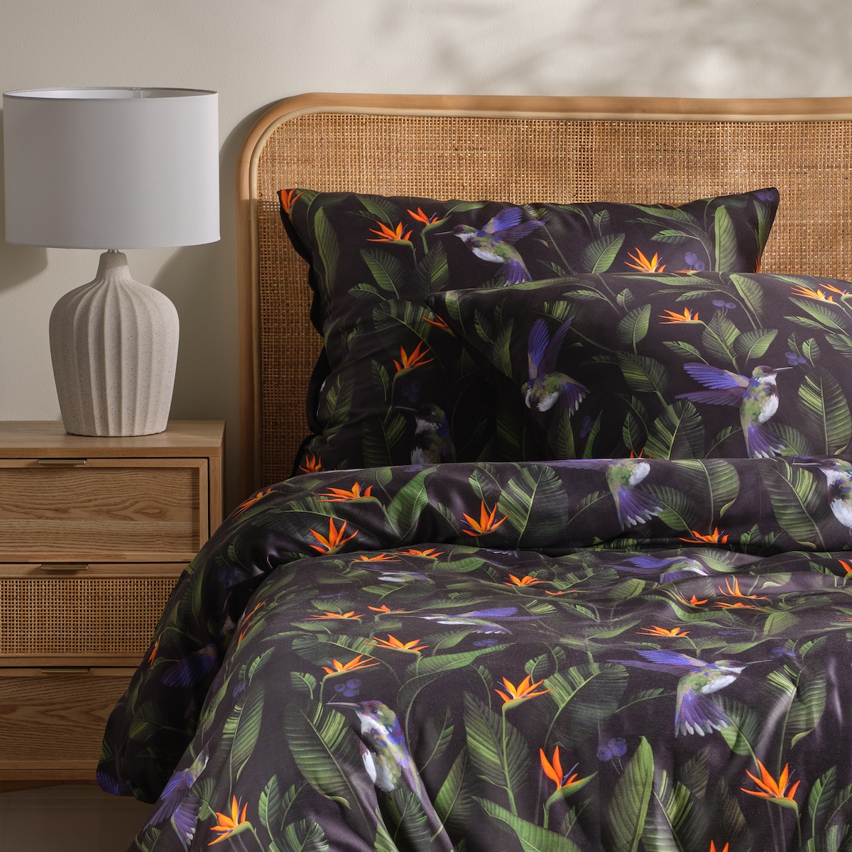 Pościel z bawełny satynowej Oaziso 160x200 cm