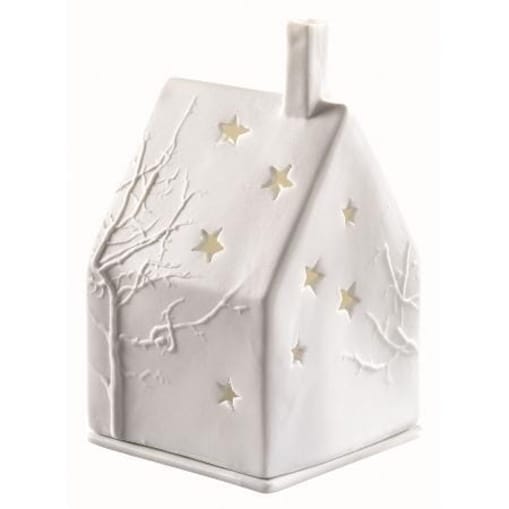 Lampion Domek Zimowe Drzewo, 7 x 7 x 10 cm, Raeder