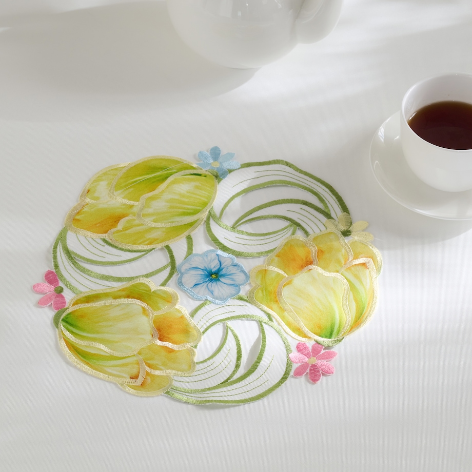 Serwetka Floresse z motywem kwiatowym