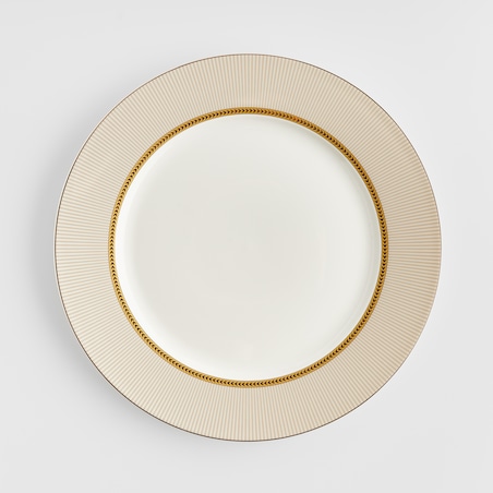 Talerz Obiadowy Galanta z motywem geometrycznym