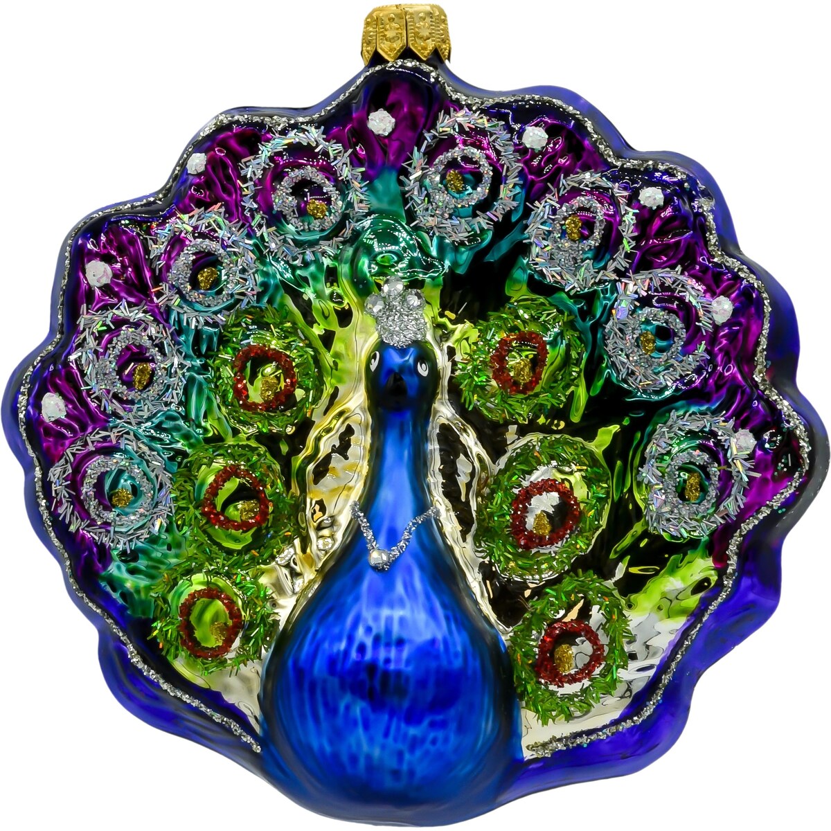 Bombka choinkowa - Paw Królewski