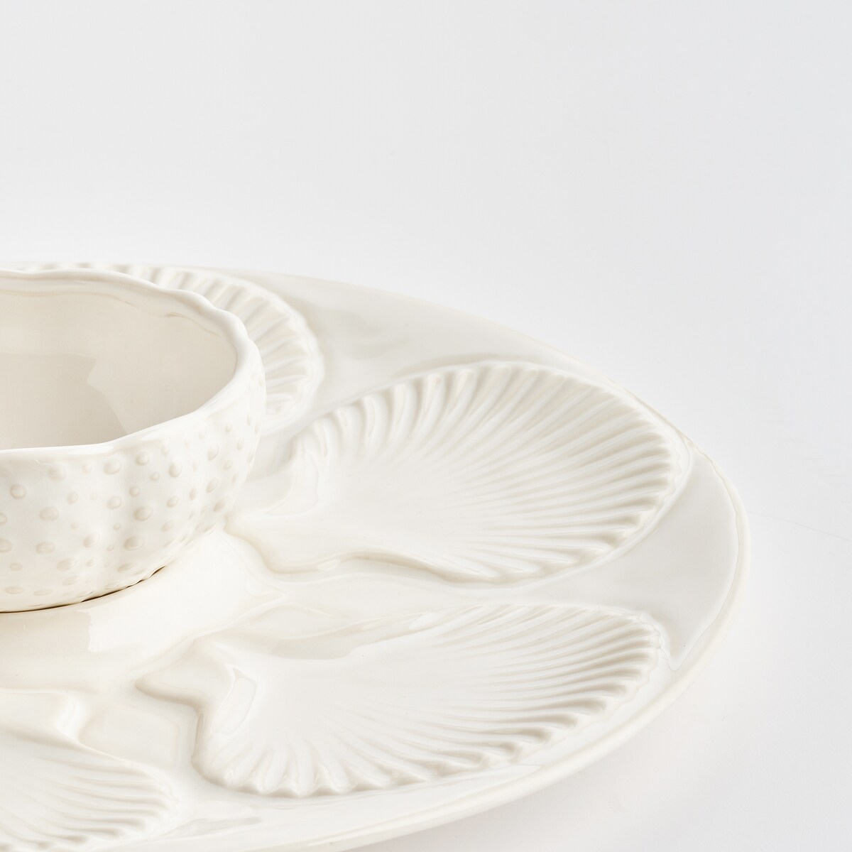 Patera Stellamarina z motywem morskim