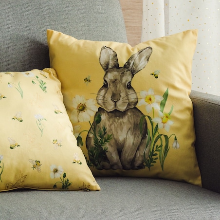 Poszewka Rabbiflower 45x45 cm