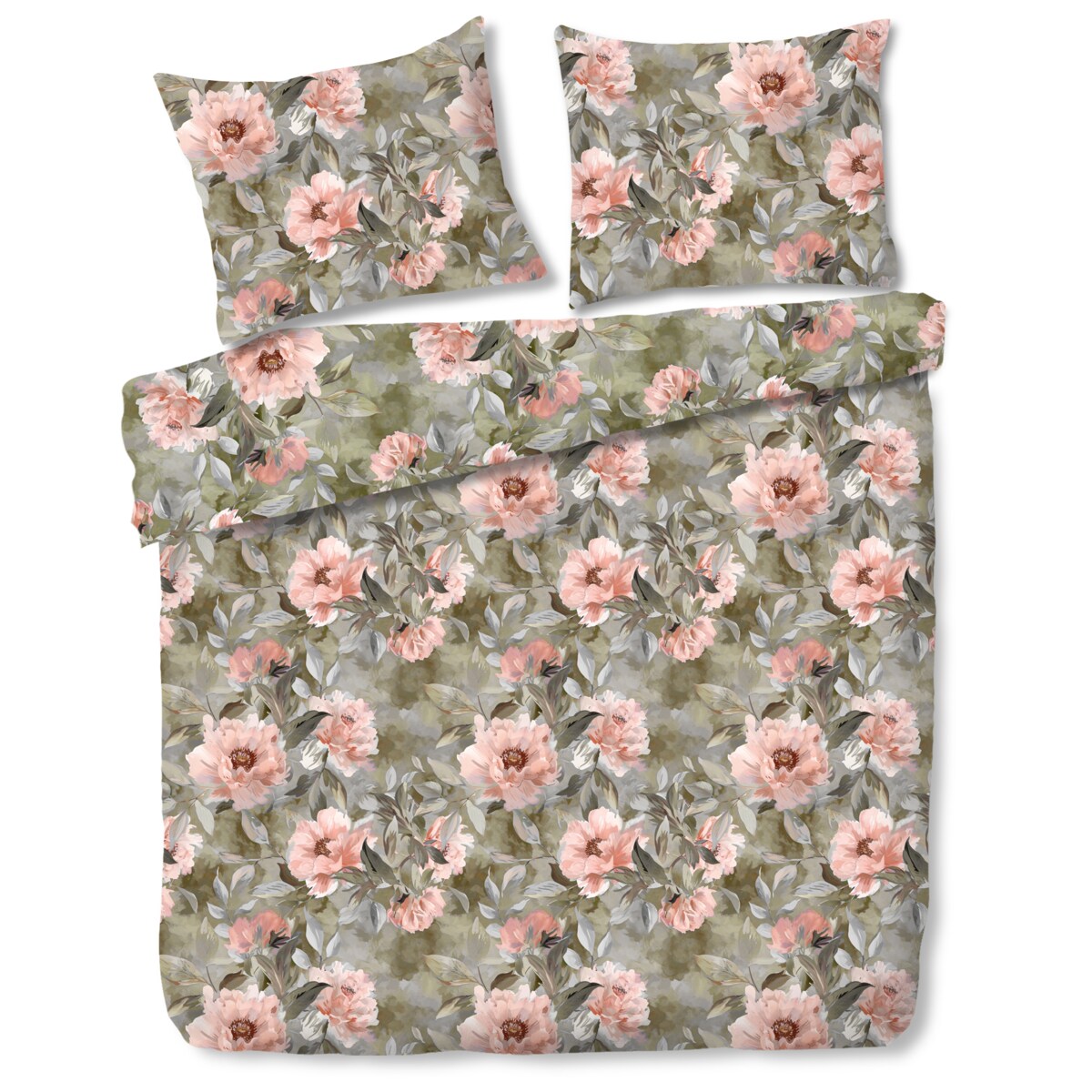 Pościel Z Mikrofibry Dalesso 200x220 cm z motywem kwiatowym