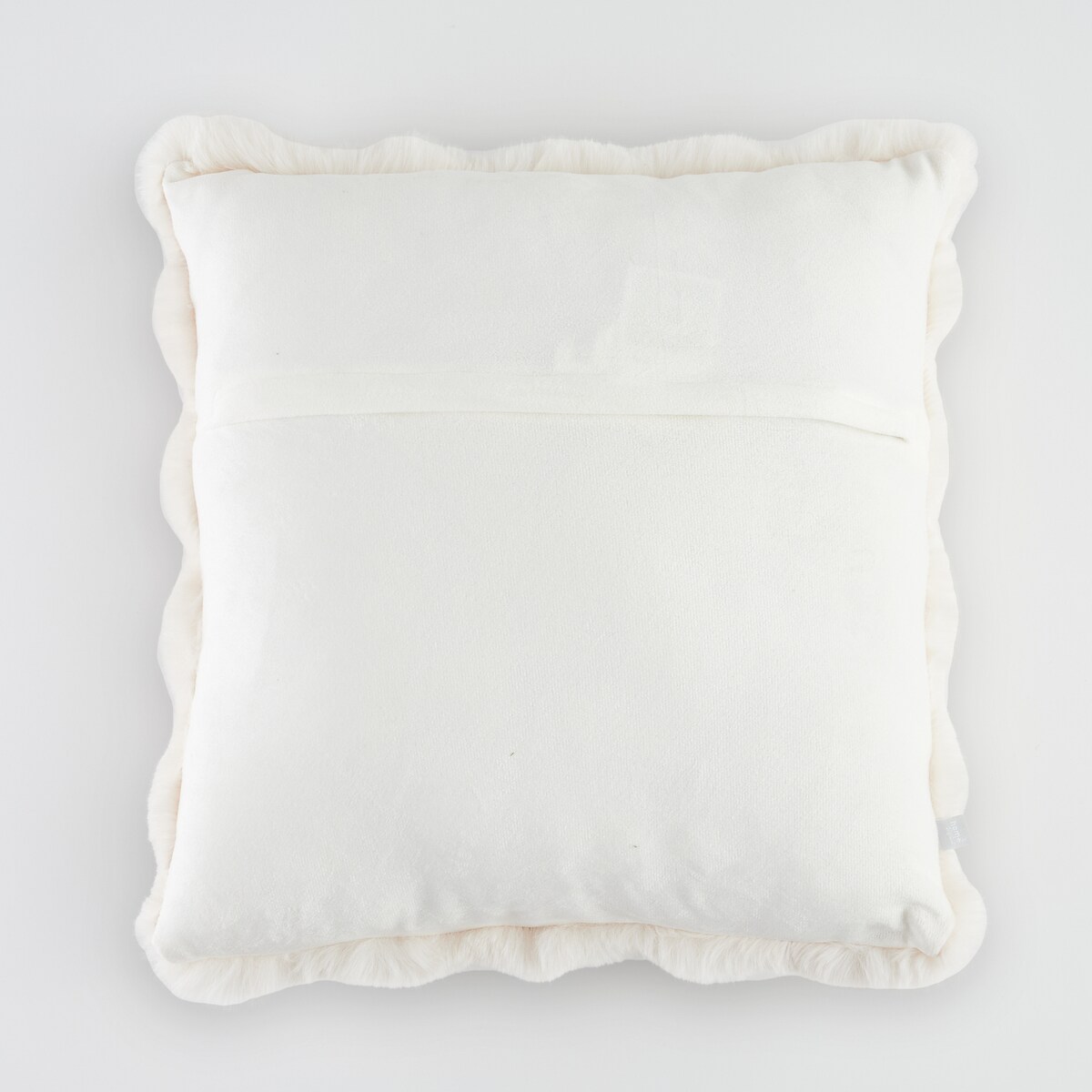 Poszewka Futrzana Bares 45x45 cm w kratę