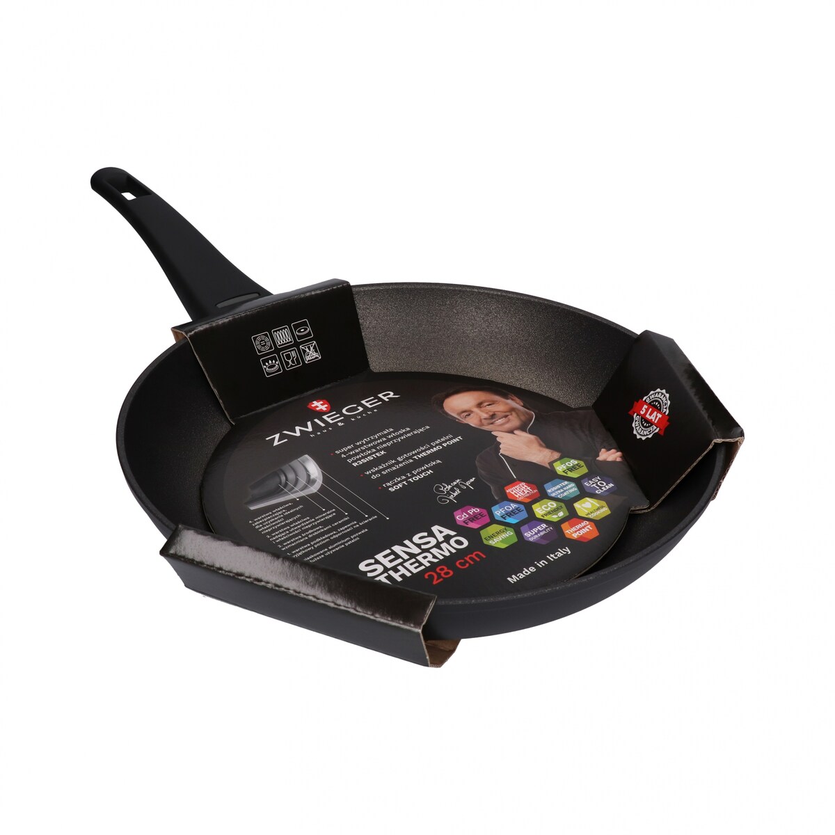 Patelnia Sensa Thermo 28 Cm