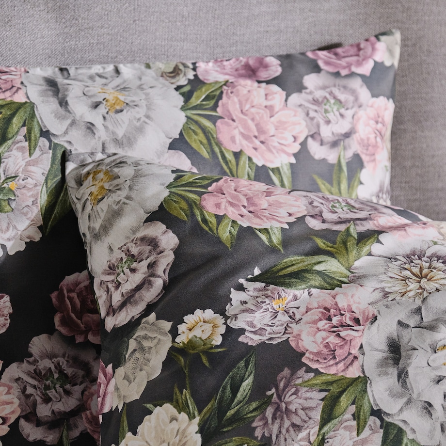 Pościel z bawełny satynowej Sofrine 200x220 cm z motywem kwiatowym