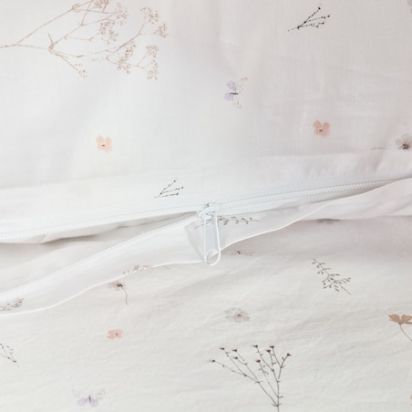 Pościel Bawełniana Dorana 140x200 cm z motywem kwiatowym