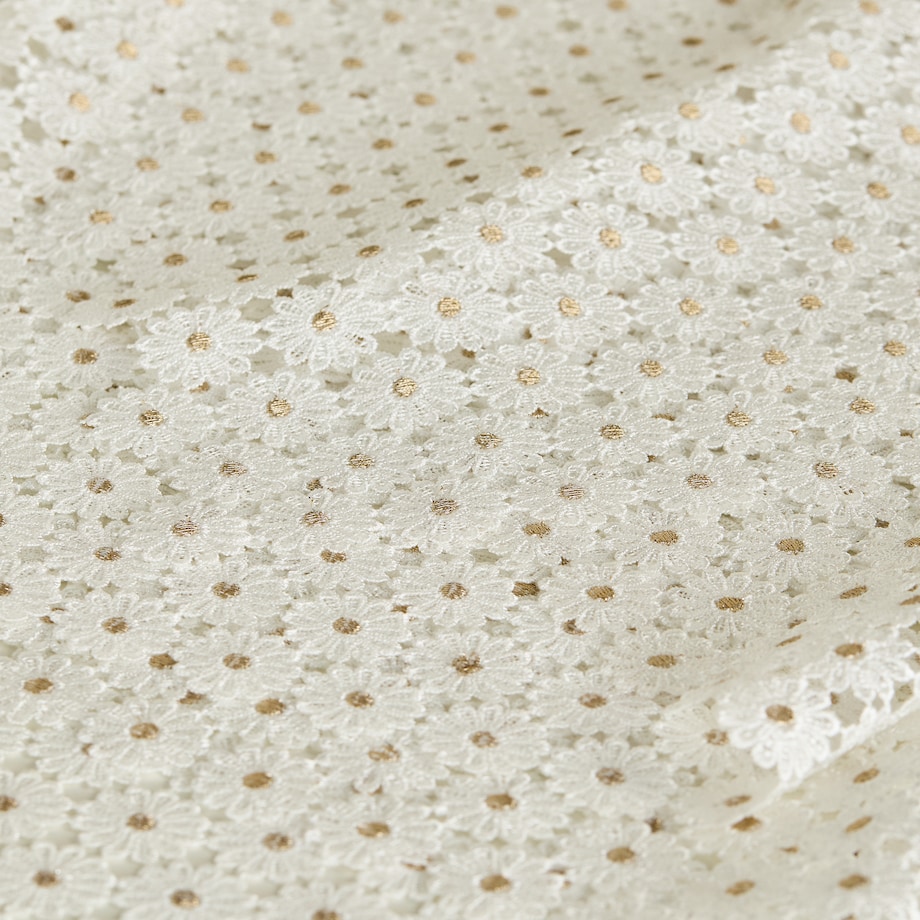 Bieżnik koronkowy Douglasio 35x180 cm z motywem kwiatowym