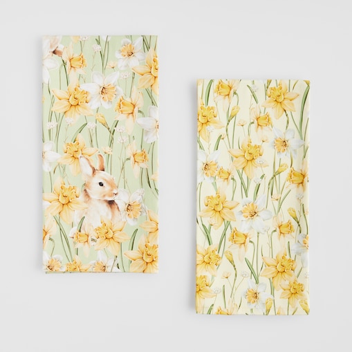 Komplet Ścierek Daffelisbunny 45x65 cm z motywem królika
