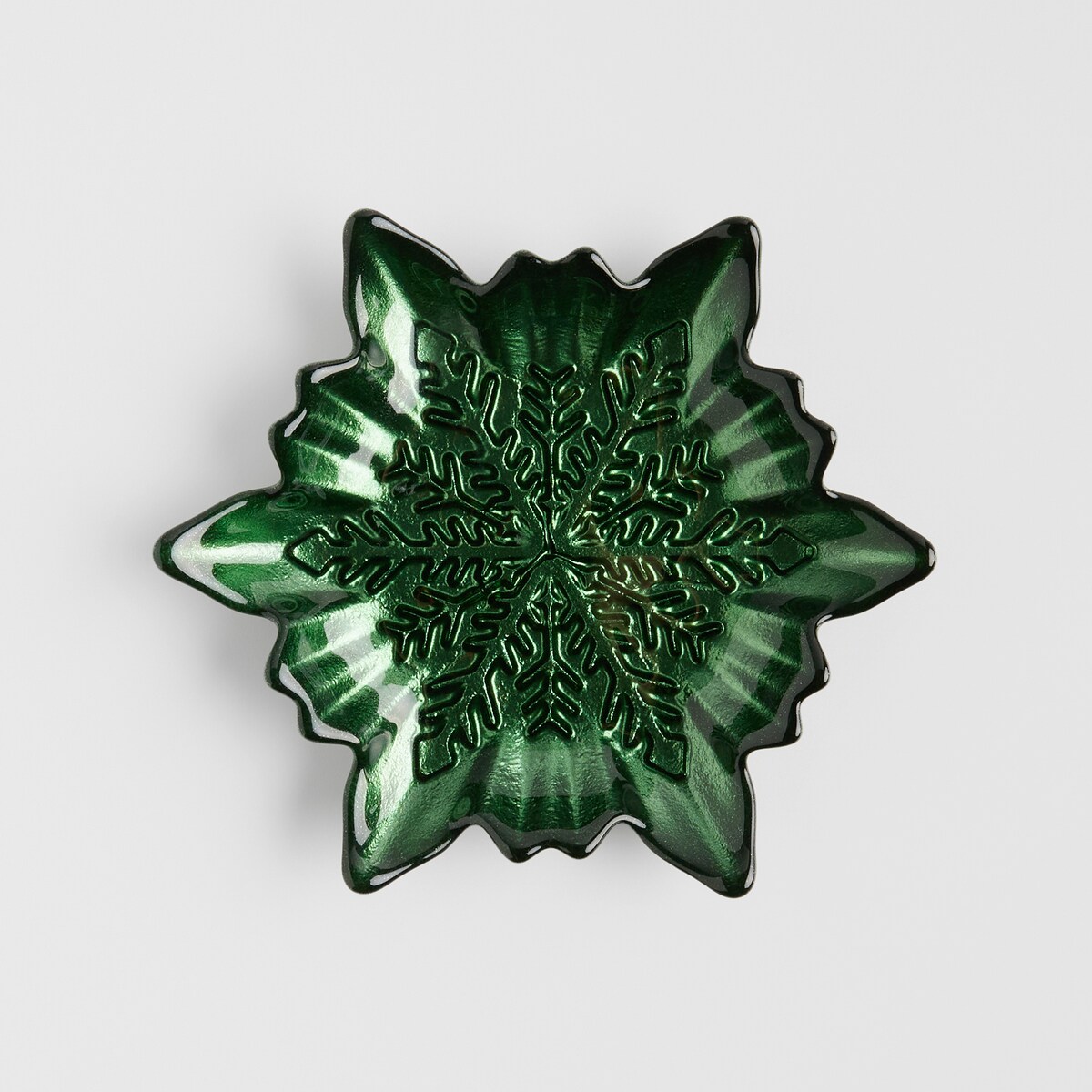 Świecznik Estrela z motywem śnieżynki