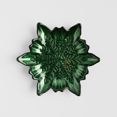 Świecznik Estrela z motywem śnieżynki