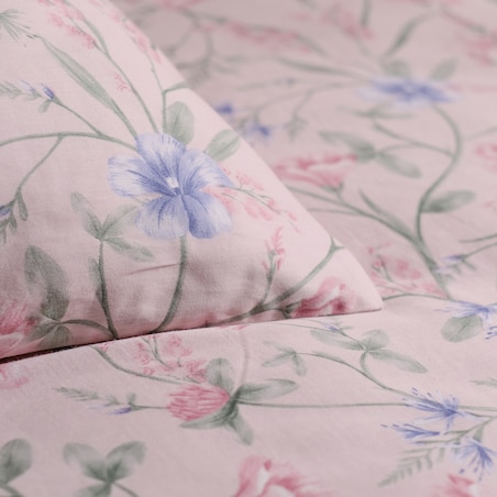 Pościel z bawełny satynowej Kiros 200x220 cm z motywem kwiatowym