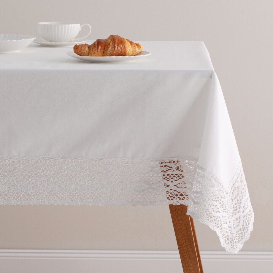 Cotton Tablecloth Lacerro 150x220 cm