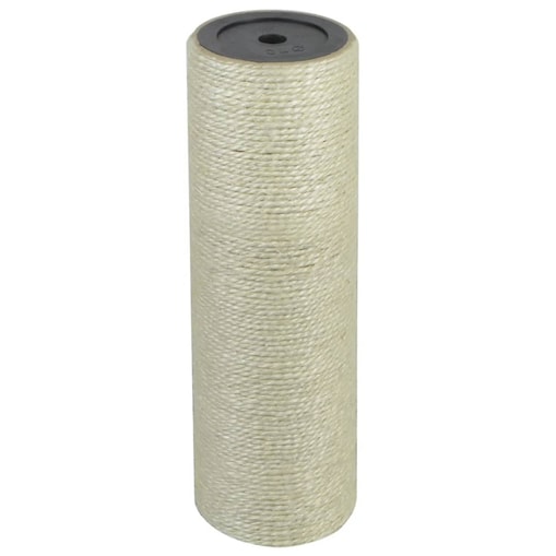 vidaXL Sizalowy drapak dla kota 10 mm beżowy
