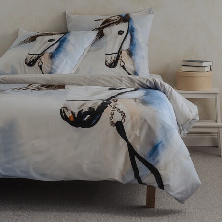 Cotton Bed Linen Horso 200x220 cm