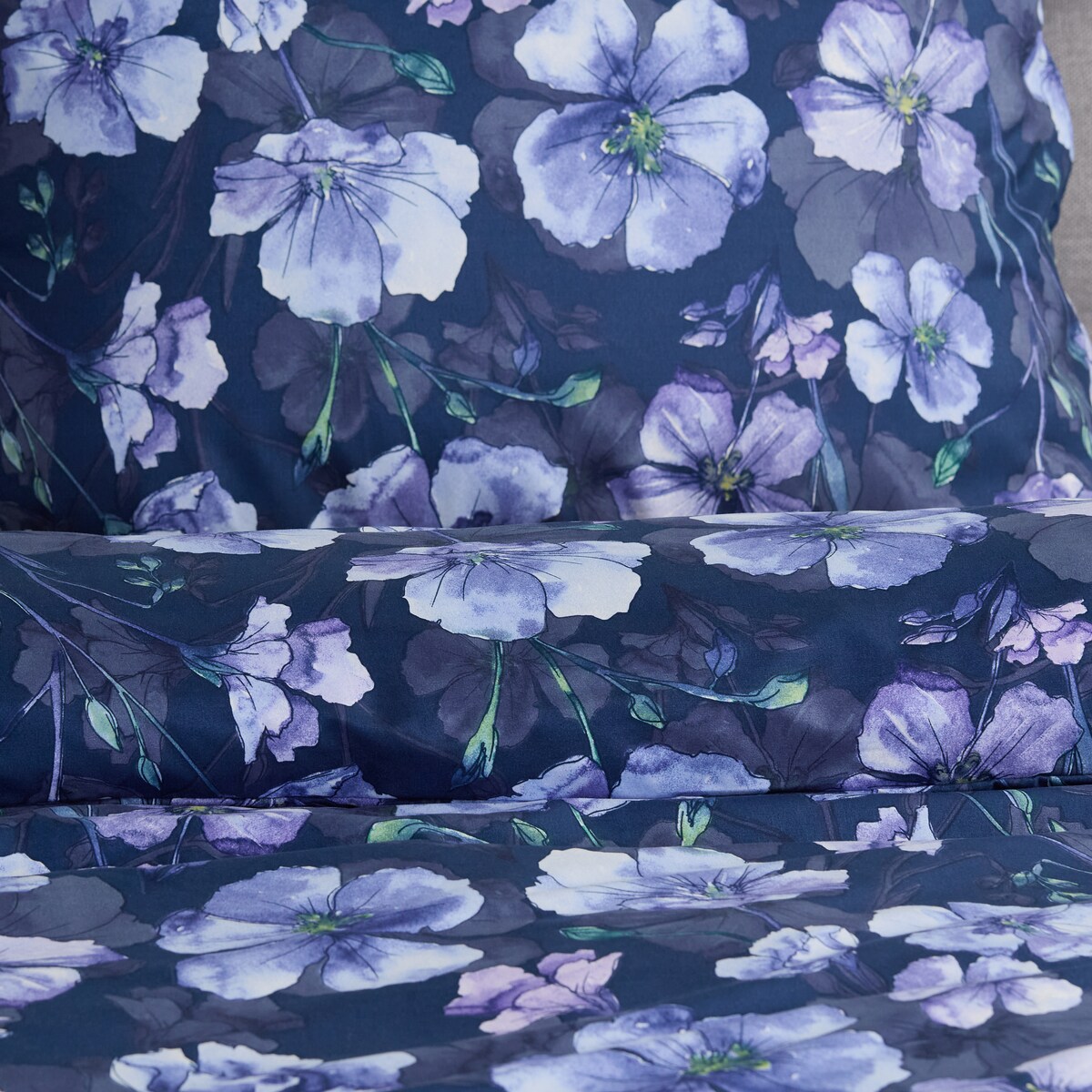 Pościel Z Mikrofibry Bratkus 160x200 cm z motywem kwiatowym