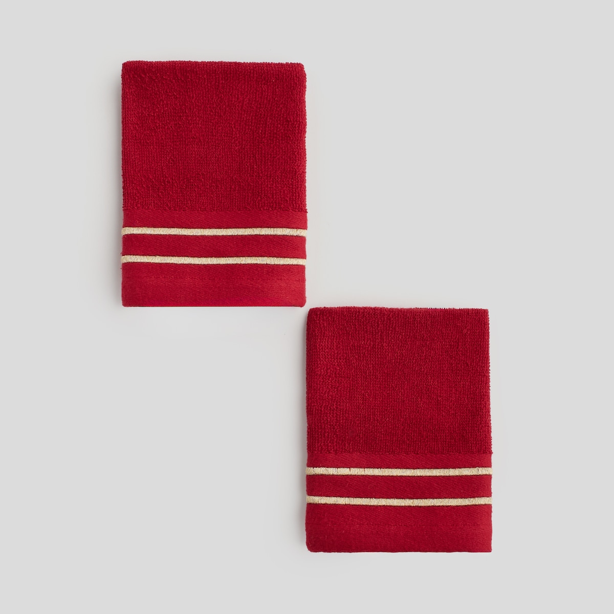 Komplet 2 szt. ręczników do twarzy lub do rąk Aristo 30x30 cm