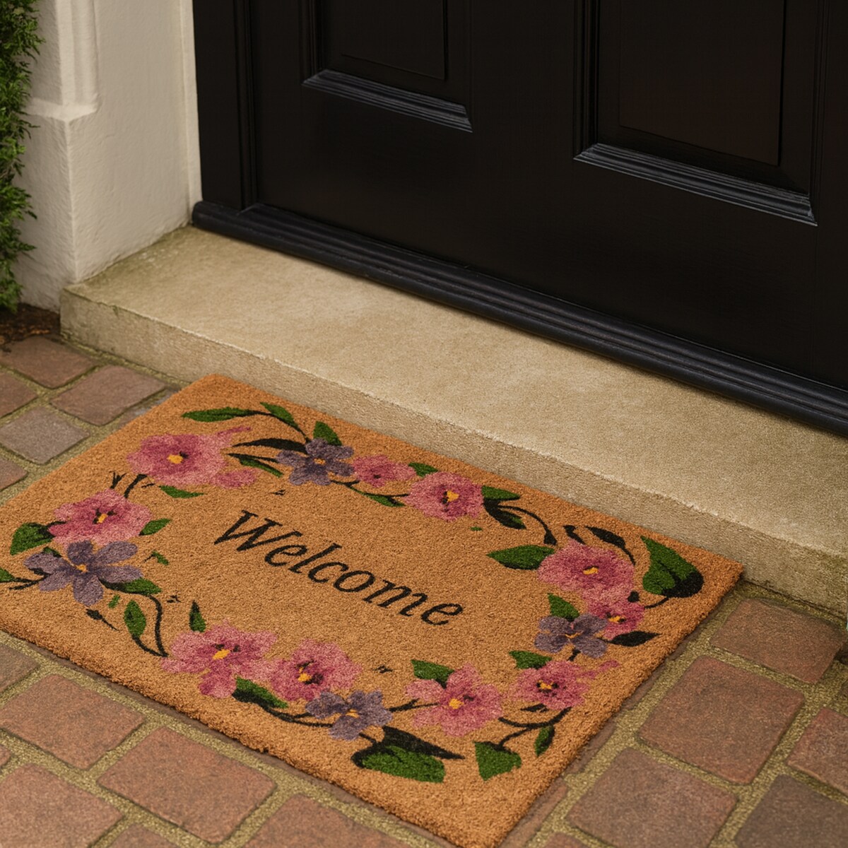 Wycieraczka Welcomi 40x60 cm z napisami