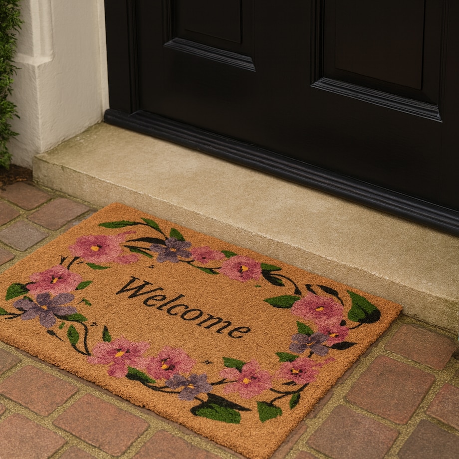 Wycieraczka Welcomi 40x60 cm z napisami