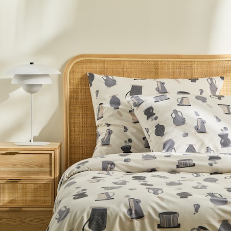 Pościel Bawełniana Pliorera 160x200 cm z motywem kulinarnym