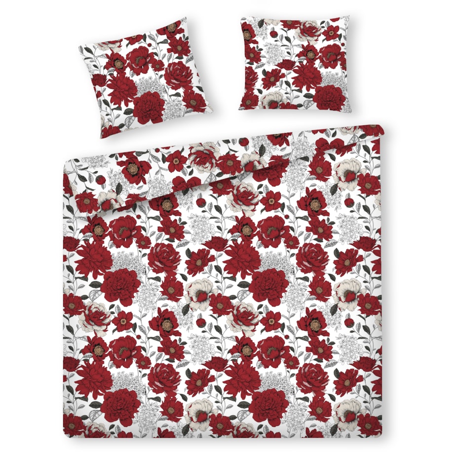 Pościel z bawełny satynowej Astrillis 200x220 cm