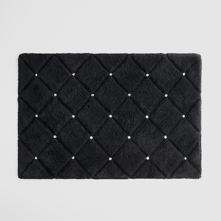 Dywanik łazienkowy Dorita 60x90 cm z motywem geometrycznym