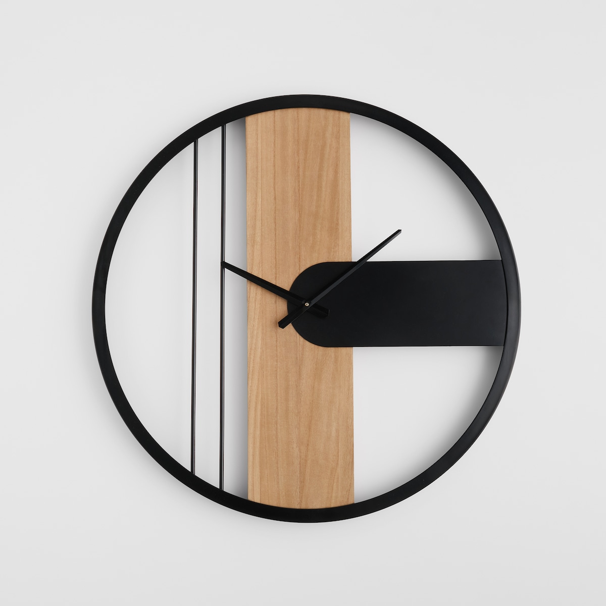 Zegar Ścienny Blaremo z motywem geometrycznym