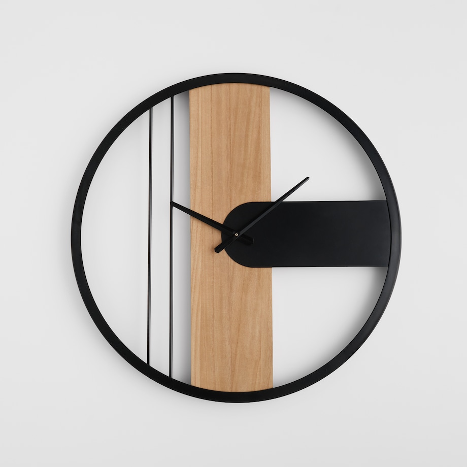 Zegar Ścienny Blaremo z motywem geometrycznym