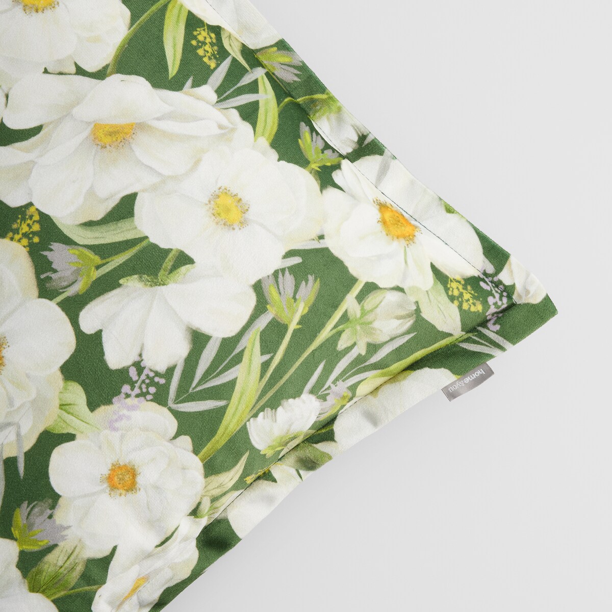 Poszewka z nadrukiem Emeris 45x45 cm z motywem kwiatowym