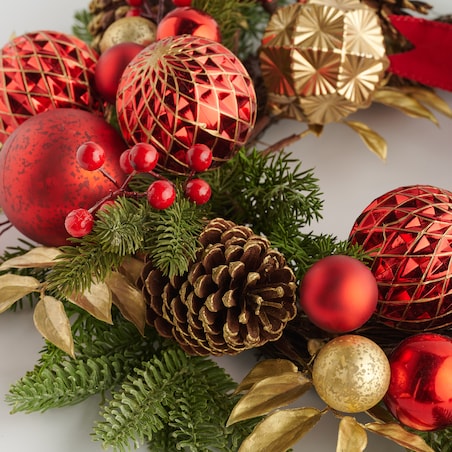 Wianek Esfera z motywem roślinnym