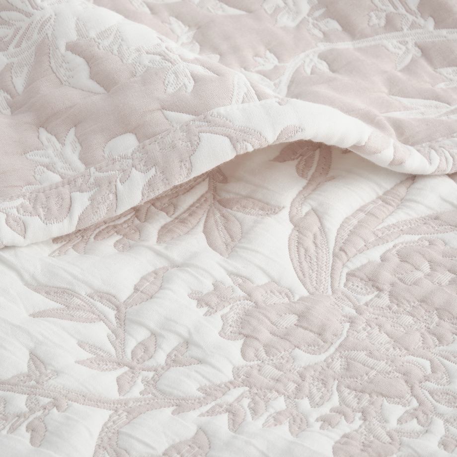 Wzorzysta żakardowa narzuta na łóżko Florron 200x220 cm