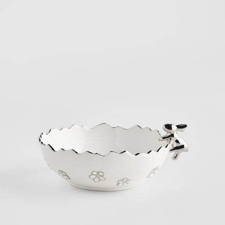 Misa Flosales bunny z motywem kwiatowym i królika