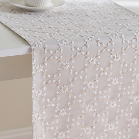 Bieżnik Haftowany Lysara 35x180 cm