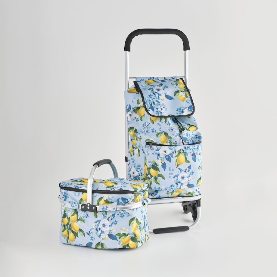 Wózek Zakupowy Lemondi 38x45 cm z motywem owoców