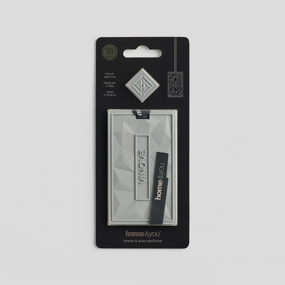 Odświeżacz Samochodowy Vinove sliverstone scented card
