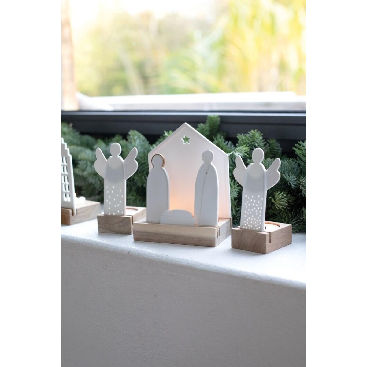 Świecznik na tealight Anioł