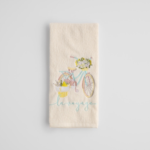 Ręcznik Kuchenny Veloni 40x60 cm z motywem kwiatowym