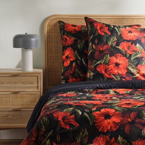 Pościel z bawełny satynowej Akaia 200x220 cm