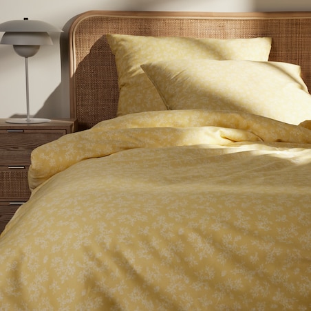 Pościel z bawełny satynowej Rosmarin 200x220 cm z motywem kwiatowym