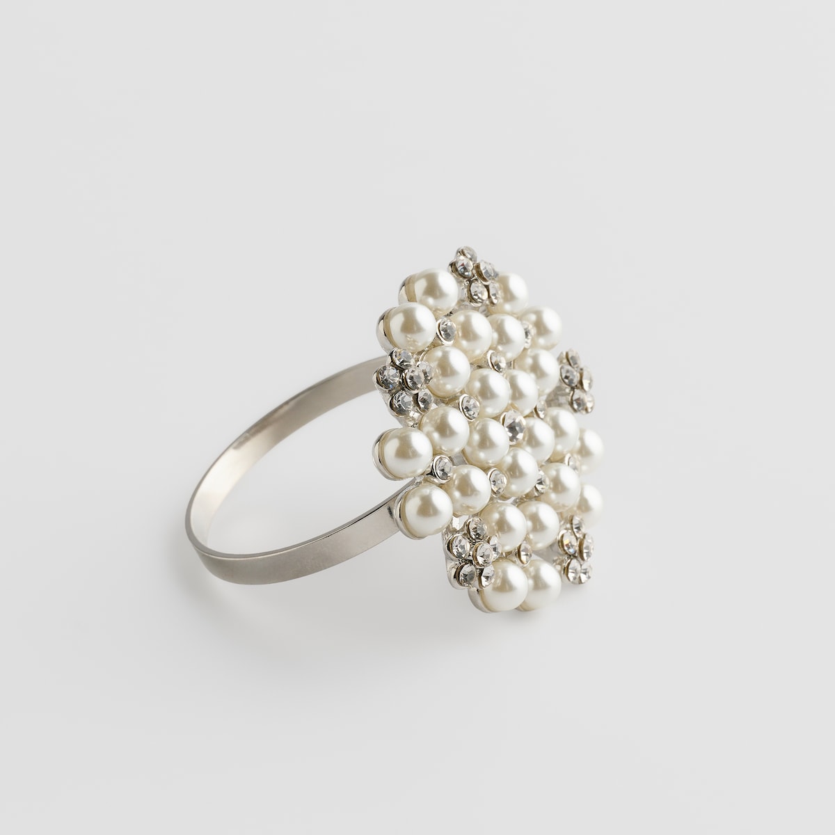 Komplet obrączek na serwetki Perlou