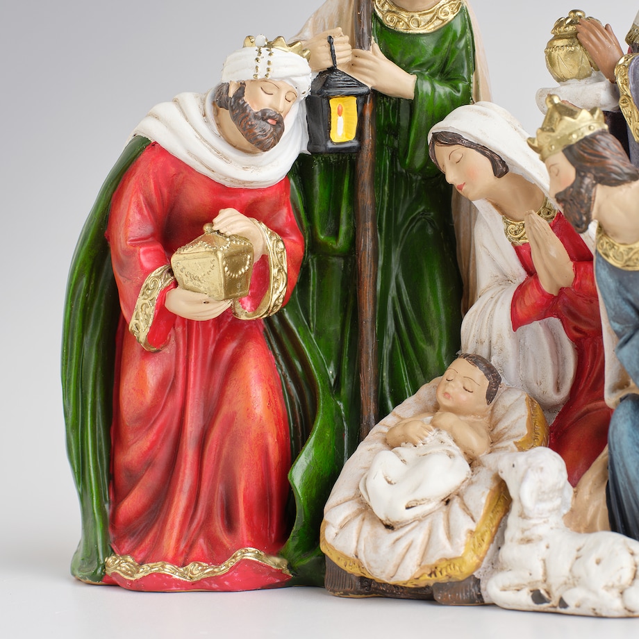 Figurka Veritas z motywem świętej rodziny