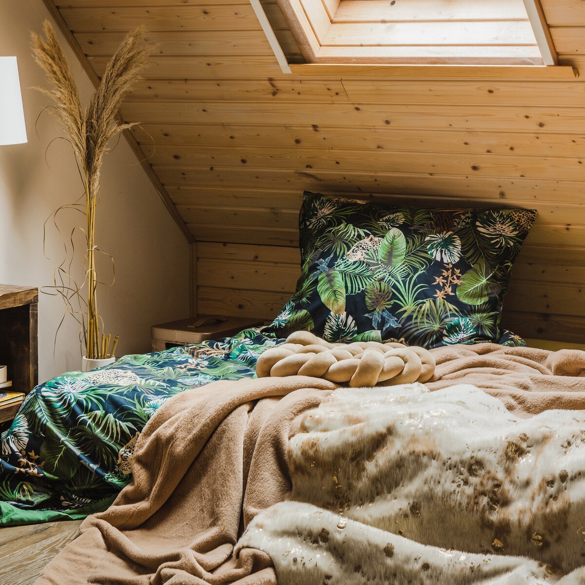 Pościel z bawełny satynowej Mazari 160x200 cm