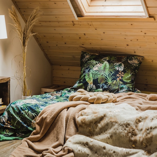 Pościel z bawełny satynowej Mazari 160x200 cm