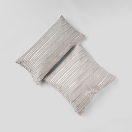 Poszewka Welwetowa Calama 45x45 cm w paski