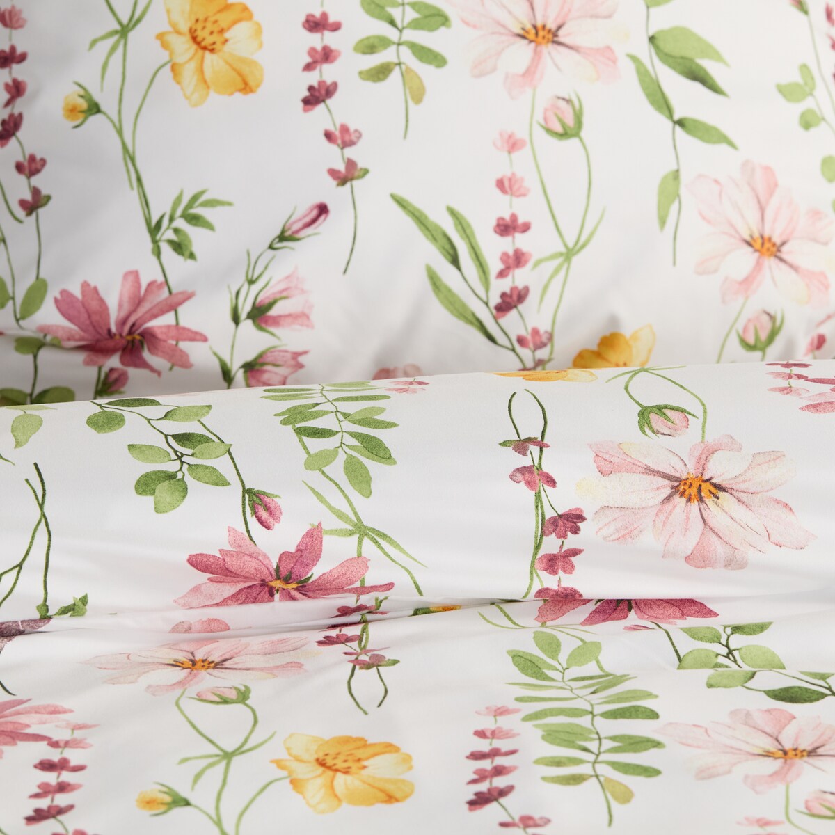 Pościel Z Mikrofibry Carrbra 200x220 cm z motywem kwiatowym