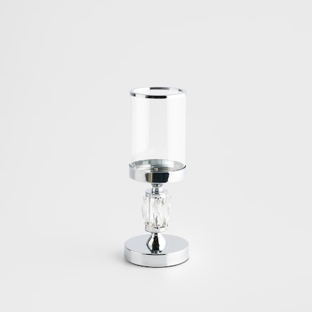 Świecznik Noova z motywem geometrycznym